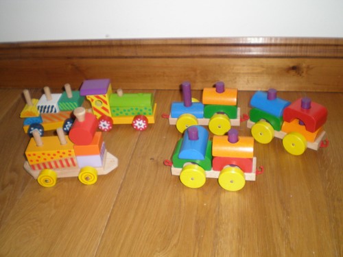 Treni legno costruisci il - treni, (costruisci