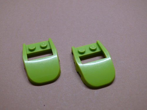 Lego lime wedge - lego, 3