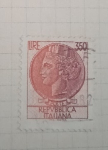 Francobollo 350 lire