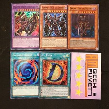 LOTTO 5 CARTE EROE DEL DESTINO in italiano YUGIOH rarità MISTE yu-gi-oh! AFFARE