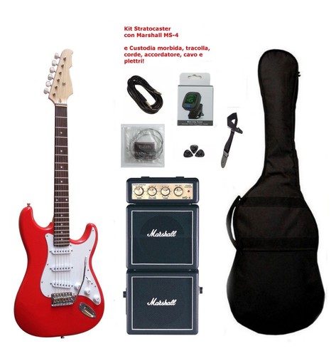 Kit chitarra elettrica - chitarra,