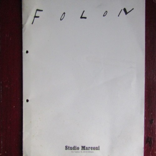 Folon oreste del buono - -,