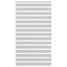 Tenda a Rullo Zebra Larghezza Tessuto 35,9 cm Poliestere vidaXL