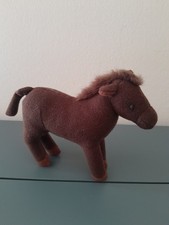 Peluche Cavallino - Cavallo - Pony - completamente in stoffa - no bottoni