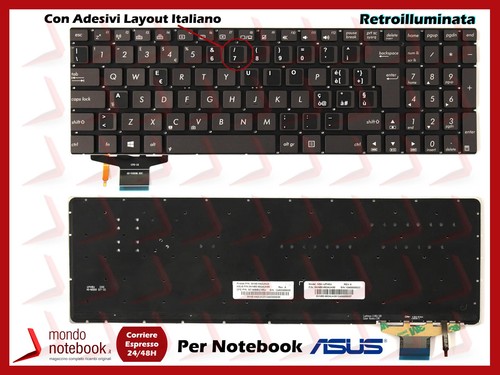 Tastiera notebook asus ux51vz - notebook,