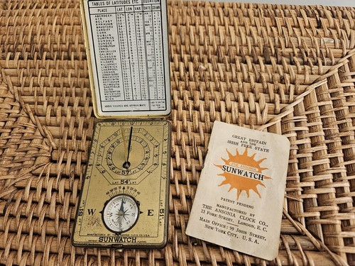 Raro antico orologio sole - da,
