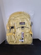 Zaino giallo tela orologio