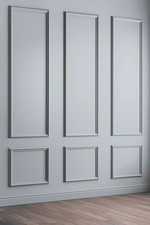 Kit di Boiserie LEDMall Home  Pronto da Montare con Bordi Pretagliati mod. BANGA