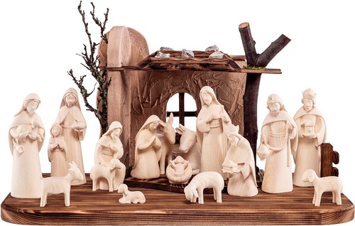 Set natività legno - set,
