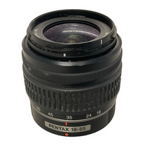 Pentax obiettivo 18-55 mm SMC DAL zoom reflex digitale autofocus fotografia