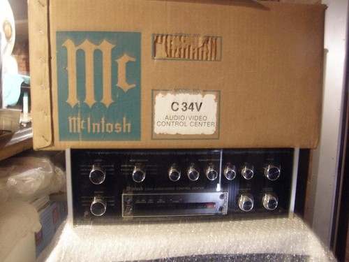 Mcintosh c34v pre amplifier - mcintosh,