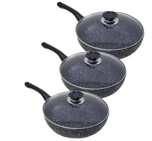 Set padelle alte - padelle, nere