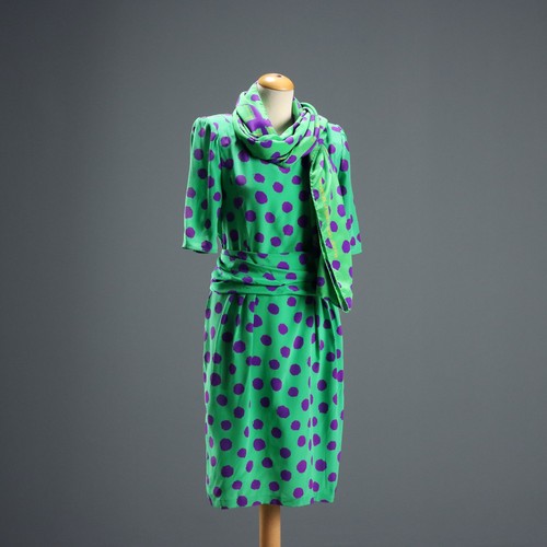 Ungaro abito vintage seta con - vintage,