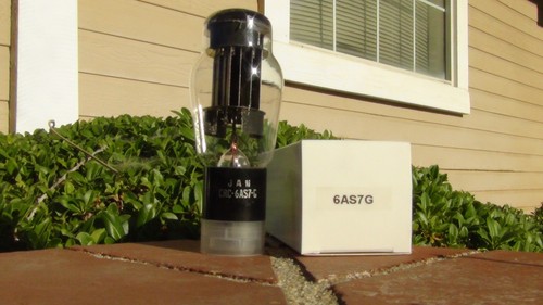 Tubo triodo doppio 6as7g - tubo,