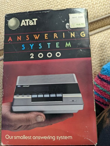 Telefono answering system - at&t,