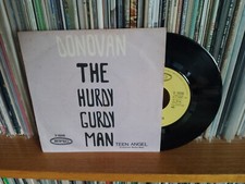 Donovan - The hurdy gurdy man. Vinile, 45 giri; 7" Originale, Epic Italia (1968)