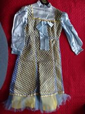 VESTITO DI CARNEVALE VINTAGE-ANNI '80-MIMI'-DAMIGELLA ROMANTICA-ANNI 7/8 BAMBINA