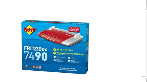 Fritz box 7490 modem - box,