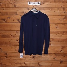 Polo Maglia YVES SAINT LAURENT Taglia L Usato (Cod.EBAY1832) Unisex Blu