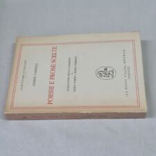 (Giosue Carducci) Prose e poesie scelte 1969 La nuova italia 1 ed.