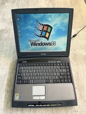 Notebook Retrocomputer Toshiba