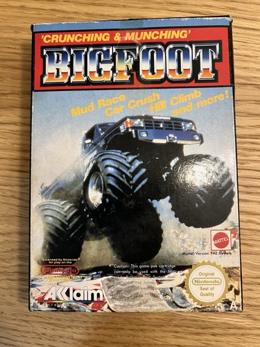 Bigfoot nintendo nes - bigfoot, |