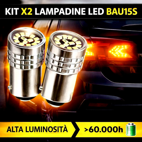 Coppia lampadine bau15s - lampadine, py21w