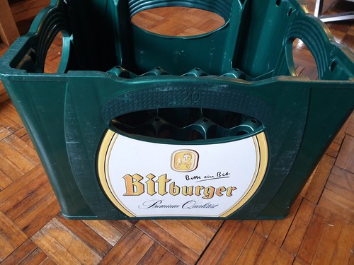 Bitburger beer crate plastic - crate,