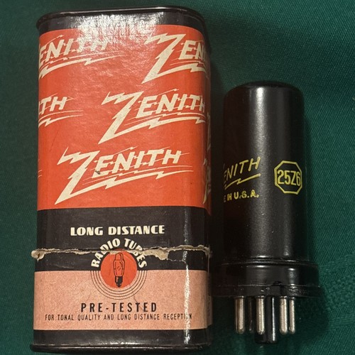 Zenith tubes 25z6 - tubo, radio
