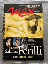 calendario max 2000 Sabrina ferilli