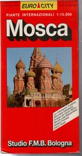 cartina stradale di MOSCA ed. FMB