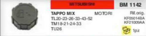 Tappo serbatoio mitsubishi - serbatoio,
