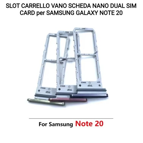 Slot carrello vano scheda nano - scheda,