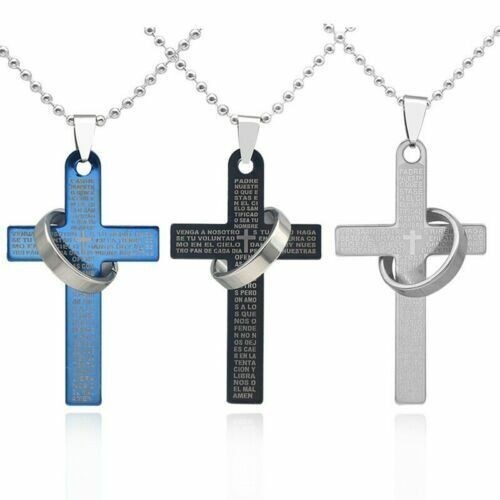 Collana ciondolo donna - collana, croce