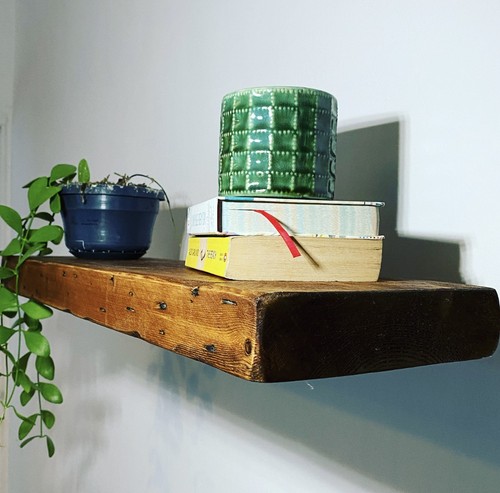 Floating shelf wood - wood,