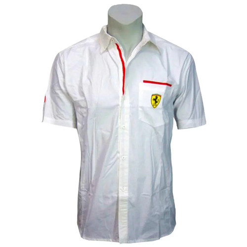 Camicia ferrari manica corta - ferrari,