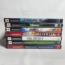 Lot Of 7 PS2 Playstation 2