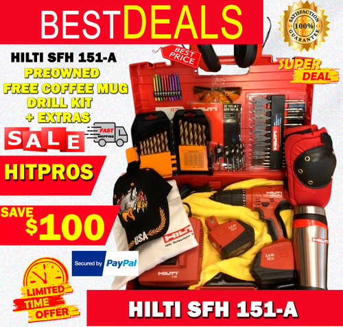 Hilti drill sfh 151 usato - sfh, 151-a,