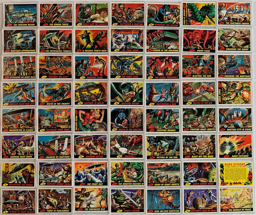 Mars attacks archives set - mars, di