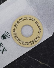 NEW Rolex 3055-5134-1 Champagne Day-Date Indicator Datewheel Genuine Data 5055