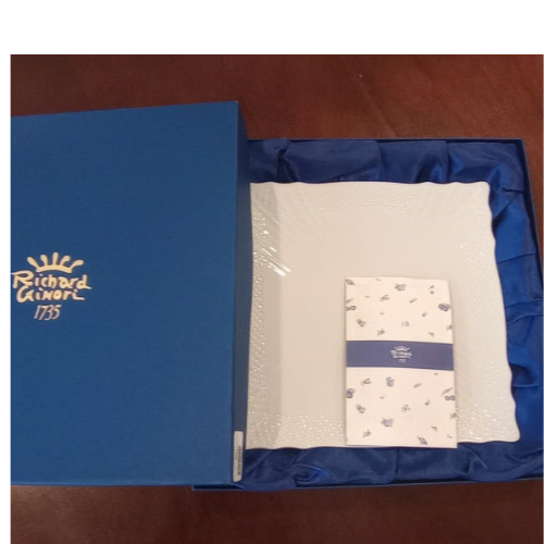 Piatto quadrato bianco - , 12"