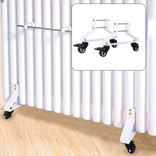 Space saving heater caster - saving,