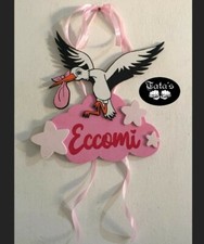 Fiocchi Nascita In Legno