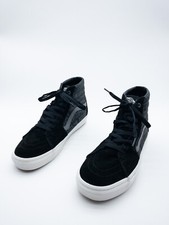 VANS Sneakers Da Uomo In Pelle Nere Taglia 44 EU Art 16278-98