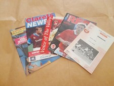 Lotto di 5 programmi calcio