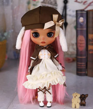 Bambola Blythe OOAK pelle