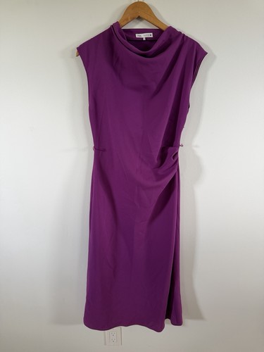 Abito midi zara rosa fucsia - midi,