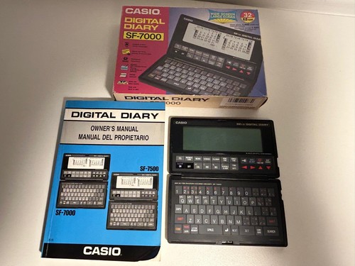 Diario digitale casio 7000 - diario,