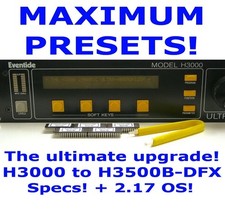☆Eventide H3000 a H3500B-DFX