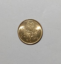 Italia 20 lire, 1970  -     km
